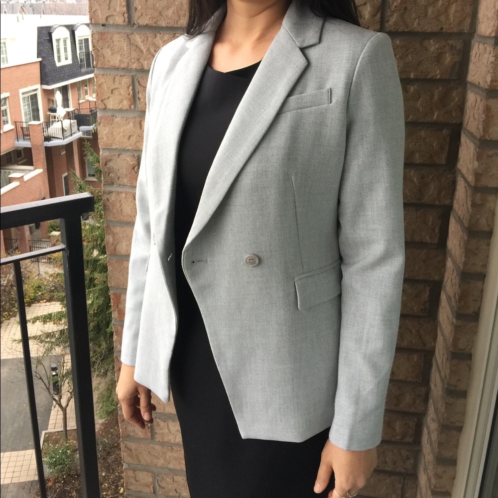 Light Grey blazer made by PARAPHRASE, Size Medium